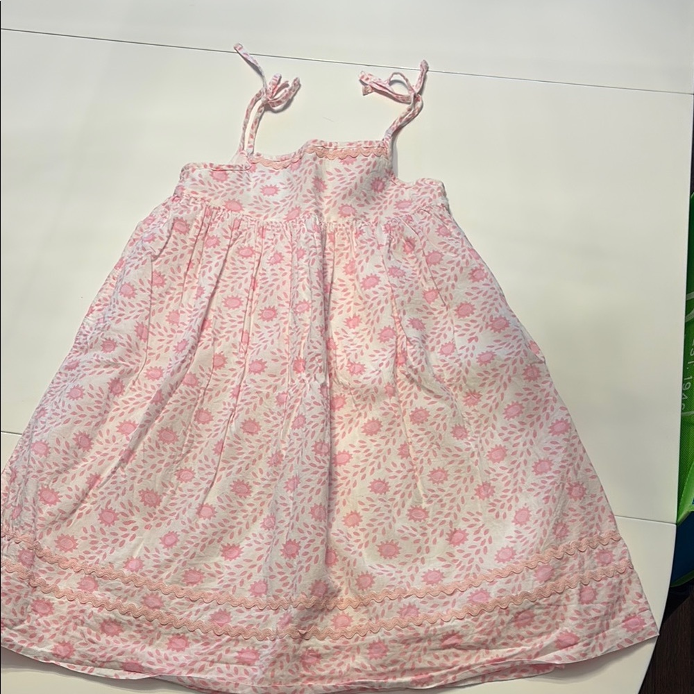Julia Amory x Smockingbird Pink Floral Dress